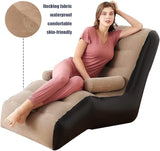 Inflatable Air Sofa “Comes with a Warranty”