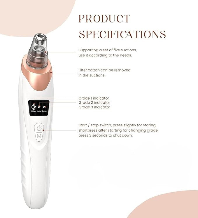 Blackhead Remover “Comes with a Warranty”
