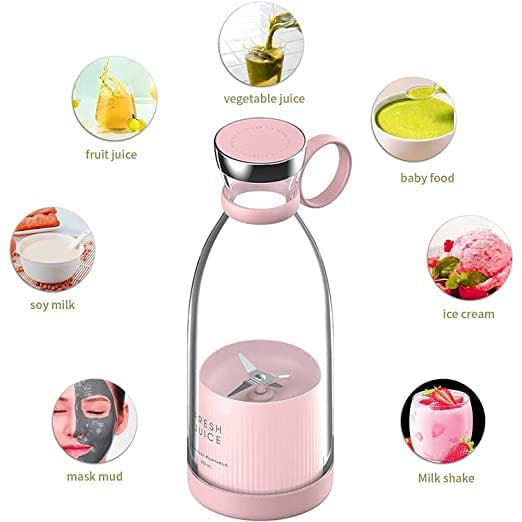 Portable USB Electric Juicer Mixer