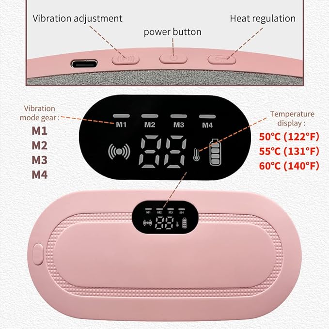 Cramp Relief Heating Pad “Comes with a Warranty”
